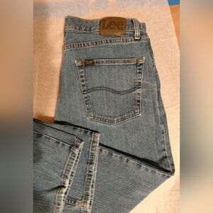 Lee Jeans Mens 33x29 Straight Leg Like New